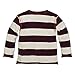 Burt's Bees Baby Baby Boys' T-Shirt, Long Sleeve V-Neck and Crewneck Tees, 100% Organic Cotton, deep Autumn Rugby Stripe, 12 Months