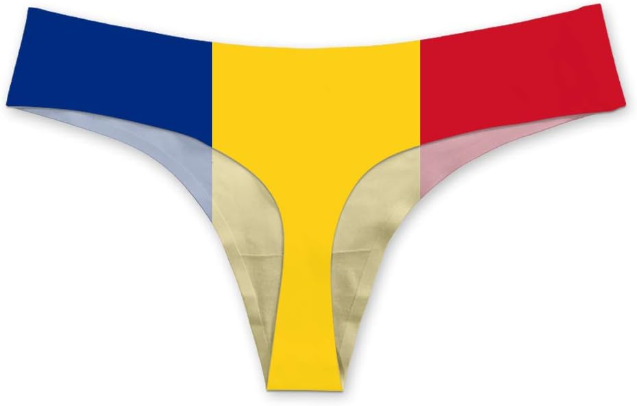 Women's Thongs Breathable Panties Bikini Luxembourg Flag National Emblem