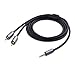 Cable Matters 3.5mm to RCA Cable (Aux to RCA Adapter Cable) in Black 6 Feet