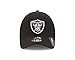 New Era NFL Oakland Raiders Team Classic 39THIRTY Stretch Fit Cap, Small/Medium, Black