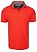 Calvin Klein Men's Solid Pique Polo with Birdseye Collar