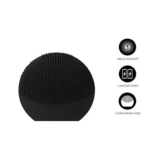 FOREO LUNA play plus: Portable Facial Cleansing Brush, Midnight