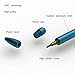 WSD Mechanical Pencil,Drawing Pencils,Sketch Pencils,Magnetic Control Pencil,Pencil Refills Diameter2.0mm, 2B Blue