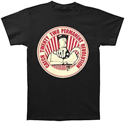 Catch 22 Men's Permanent Revolution T-Shirt Black