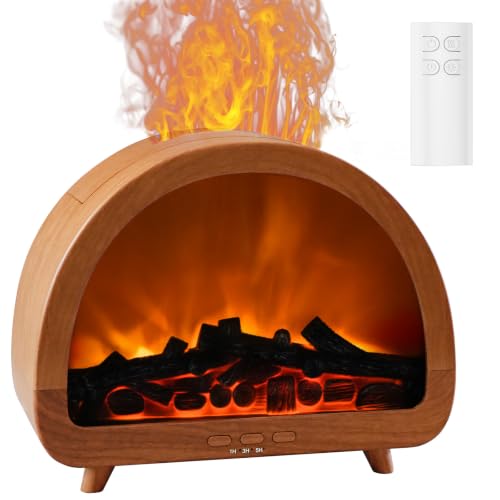 Diffuserlove Fireplace Essential Oil Diffuser