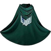 Attack on Titan Wings of Liberty Cloak Cape Clothes Cosplay The Strongest Corps - The Investigation Team Green