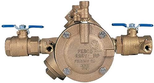 Febco - 825DBVFEB - 825Y 3/4" RPZ Bkflw Prev w/Ball Vl