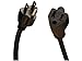 Tripp Lite Standard Power Extension Cord 10A, 18AWG (NEMA 5-15P to NEMA 5-15R) 25-ft.(P022-025),Black