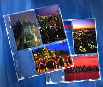 ClearFile Archival-Plus Print Page, Holds Six 4 x 6