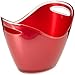 Prodyne - G-4-R Prodyne Vino Gondola Wine Tub, 10.5 x 8 x 7.75, Red