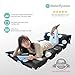 MOOSENG Lounger Cover – Inflatable Air Bed, Floor Mattress or Bean Bag Chair Alternative. Black and White Polka Dot Pattern Makes it Fun and Stylish