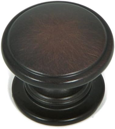 Stone Mill Hardware CP80980-OB-25P Saybrook Cabinet Knob, 25-Pack, Oil-Rubbed Bronze