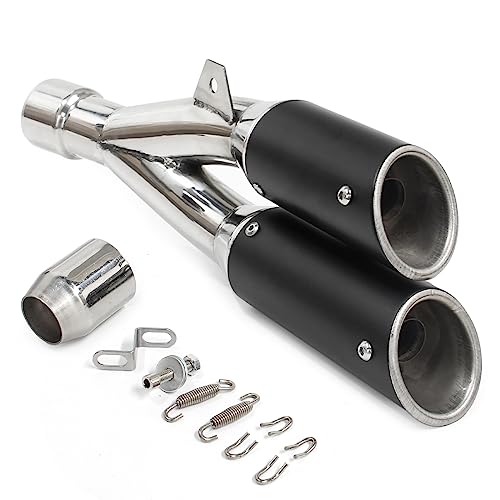 Universal 2” Slip on Motorcycles Exhaust Mufflers Silencers