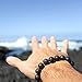 Maui Lava Bracelet | Minimal and Modern Unisex Bracelet | Pure Lava Rock | Holds Essential Oils | Designed in Hawai'i
