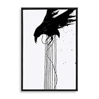 Framed Canvas Wall Art Tree Canvas Prints Home Artwork Decoration for Living Room,Bedroom - 16x24 inches