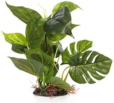 CNZ Aquarium Fish Tank Green Lifelike Underwater Plastic Plant