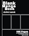Blank Manga Book: Black Cover,7.5 x 9.25, 100 Pages, Manga Action Pages,For drawing your own comics, idea and design sketchbook,for artists of all levels by Blank Manga Book, Manga paper