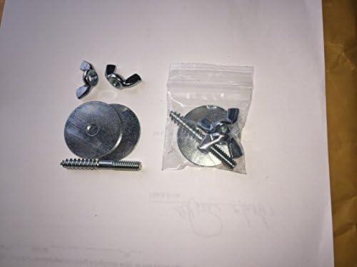 2 PACK - JellyBeadZ Sells ...Make your Own SMALL-MEDIUM Perch Hardware Kit ......You Supply the Branch, Dowel. or Log- 2 pack Hardware ONLY- NO WOOD