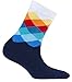 socks n socks-Kids 5pk Fun Cotton Colorful Crew Socks Gift Box-Large