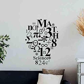 Amazon Com Science Wall Decal Math Classroom Decor Lightbulb