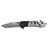 Coleman Folding Knife, Liner Lock Assisted Opening Tactical Knife, Hunting Camping Hiking Knife, 5 Inch Closed with Seatbelt Cutter and Glass Breaker - CM1016