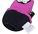 ANDORRA Boys Premium Weather-proof Thinsulate Ski Mittens, Penguin Print,XS,Fuchsia/Penguin