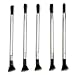 5pcs 4" Herb Grinder Brush with Scraper Tool