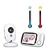 Baby Monitor 3.2inch LCD Display Video Baby Monitor with Night Vision and Temperature Monitoring and Lullabies
