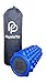 PhysioPhit Muscle Foam Roller - High Density, Trigger Point Grid Provides Maximum Pain Relief, Fastest Workout Recovery & Deep Massage for Sore Muscles, Extra Firm & Textured with Carrier Bag, Blue