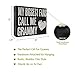 JennyGems My Biggest Fans Call Me Grammy Sign – 8x6 Black and White Wood Box Sign, Grandma Gift Décor, Tabletop or Wall Hanging