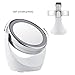 Spaire Vanity Makeup Mirror LED Light 5X/1X Magnification 360° Rotation Battery Operated Double-Sided Travel Mirror for Beauty, Travel, Skin Care