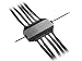 DEEPCOOL FH-10 Integrated Fan Hub, Powering up to 10 Fans (3-pin Non-PWM or 4-pin PWM), Occupying only One 4-pin Motherboard Header (System Fan or CPU Fan) primary