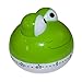 BINGONE Assorted Colors Cute Kitchen Timer Mini 55 Mins Animal Timer Countdown Frog (Green)