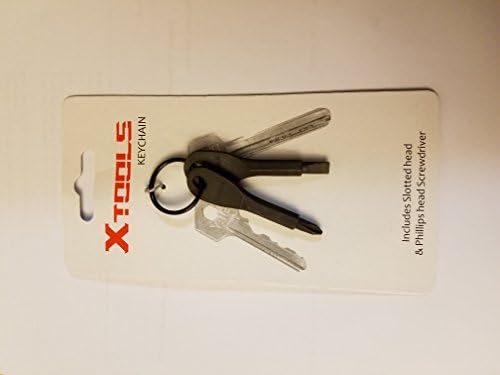 Go Out Camping Silver/black Portable Stainless Steel Keychain New Arrival Flathead Head Key Ring Key Chain Screwdriver