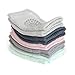 Unisex 5packs Cotton Baby Toddlers Kneepads Crawling Anti-Slip Knee Leg Warmers