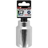 Performance Tool W1299 36 mm Front Wheel Drive Axle Nut Socket | Drop forged chrome vanadium steel. Polished chrome plated finish. For late model front end repairs