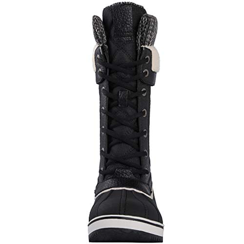 GLOBALWIN-Womens-1932-Mid-Calf-Winter-Snow-Boots