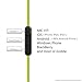 GEEKRIA QuickFit Nylon Braided Audio Cable with Mic Compatible with AKG K452, Q460, K480, K430, K450 Cable, 2.5mm Aux Replacement Stereo Cord with Inline Microphone and Volume Control (4ft / 1.2m)