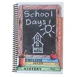 Spiral-bound School Days Memory Keeper Book
