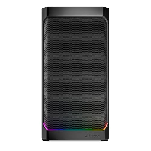 Sharkoon MK4 RGB Strip Black, mATX PC-Gehäuse 2