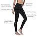 HKJIEVSHOP High Waist Yoga Pants, Pocket Yoga Pants Tummy Control 4 Way Stretch Running Pants Workout Leggings