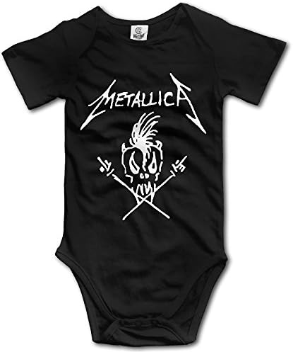 VFDFEBG Baby Onesies Metallica Iconl Braderz Short Sleeve Infant Coveralls
