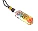 Enegry Generator Orgone Chakra Pipe Necklace for Healing Chakra Love Booster EMF Negative Entities Protection Overcome Stress