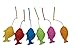 Blisslii Silicone Tea Infusers, Fish theme - Set of 6