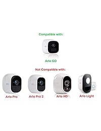 Funda de silicona compatible con Arlo GO, Smart Security Home camera, Taken Silicone Skins para Arlo GO y Arlo GO Smart Security sin cables, 1 paquete