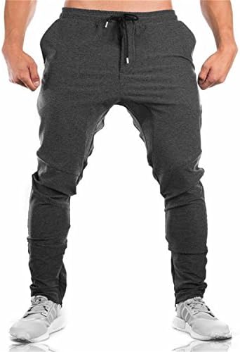 Mistere Stylish Pants Casual Sweatpants Solid High Street Trousers Pants Men Joggers Oversize Plaid Pants 4Medium