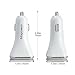 Car Charger,Mopower 6.8A/34W 4-Port USB Car Charger for iPhone 6 5S 4S , iPad 4,iPad mini, Samsung Galaxy S4 S3 S5,GPS and Digital Devices White