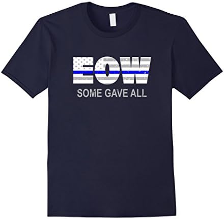 Men's End Of Watch Some Gave It All T-shirt Medium Navy