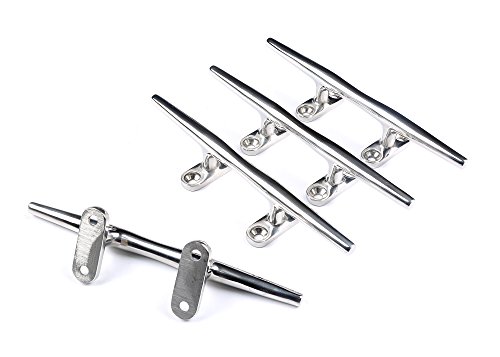 Thorn Dock Cleat Marine Stainless Steel Open Base 8" (4 PCS) - Thumbnail 4