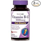 NATROL VIT B12,5000MCG,FAST DSLV, 2/100 TAB